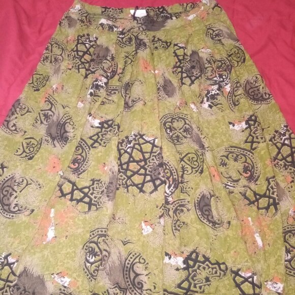 1970s VINTAGE skirt Montreal Hippie Style. Made in canada. As is. - Picture 2 of 4